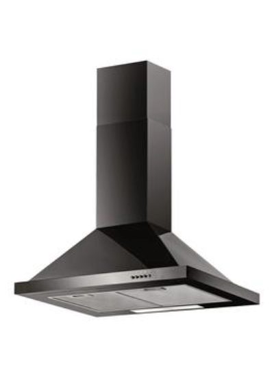 Baumatic F70.2Bl 70 Cm Chimney Cooker Hood - Black